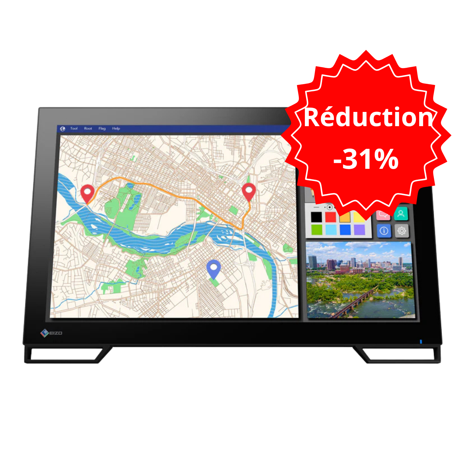 DuraVision 21p FDF2182WT - Noir