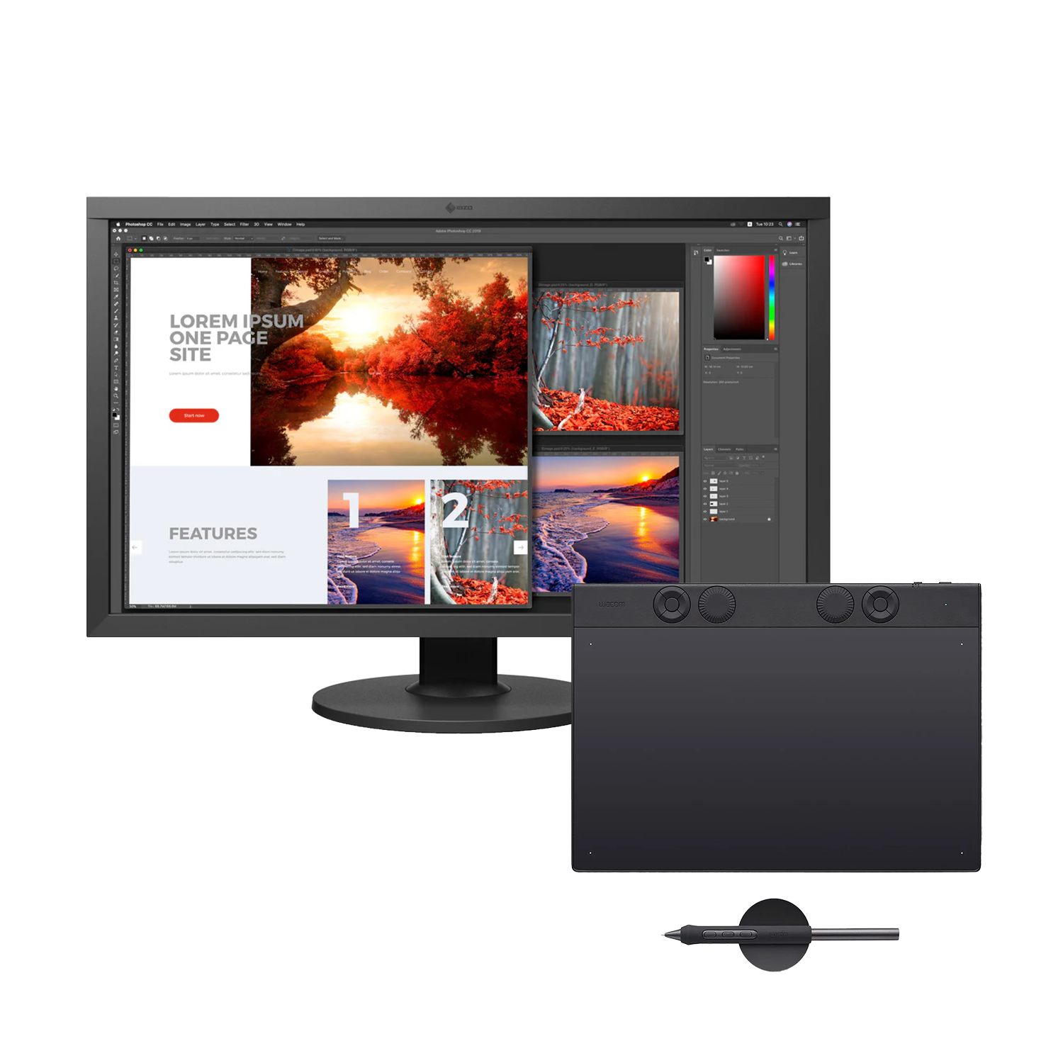 Wacom Intuos Pro pen tablet Medium - M