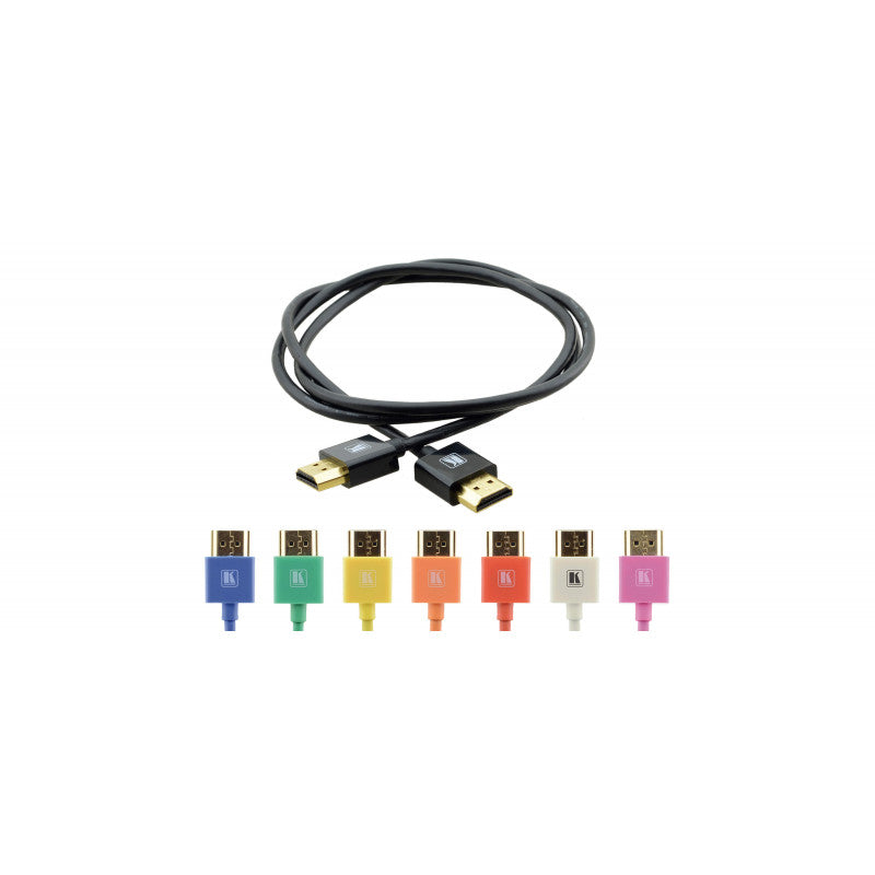 Câble HDMI Ultra flexible avec Ethernet, noir - 1,8 m