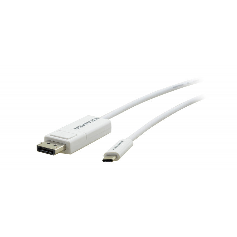 Câble USB Type C (M) - DisplayPort (M) (blanc, 1.8 m)
