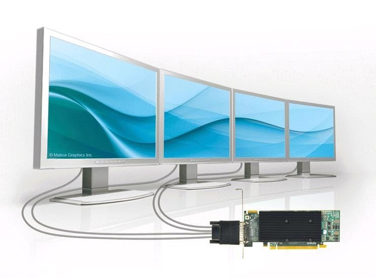 Carte Matrox M9140 LP PCIe x16