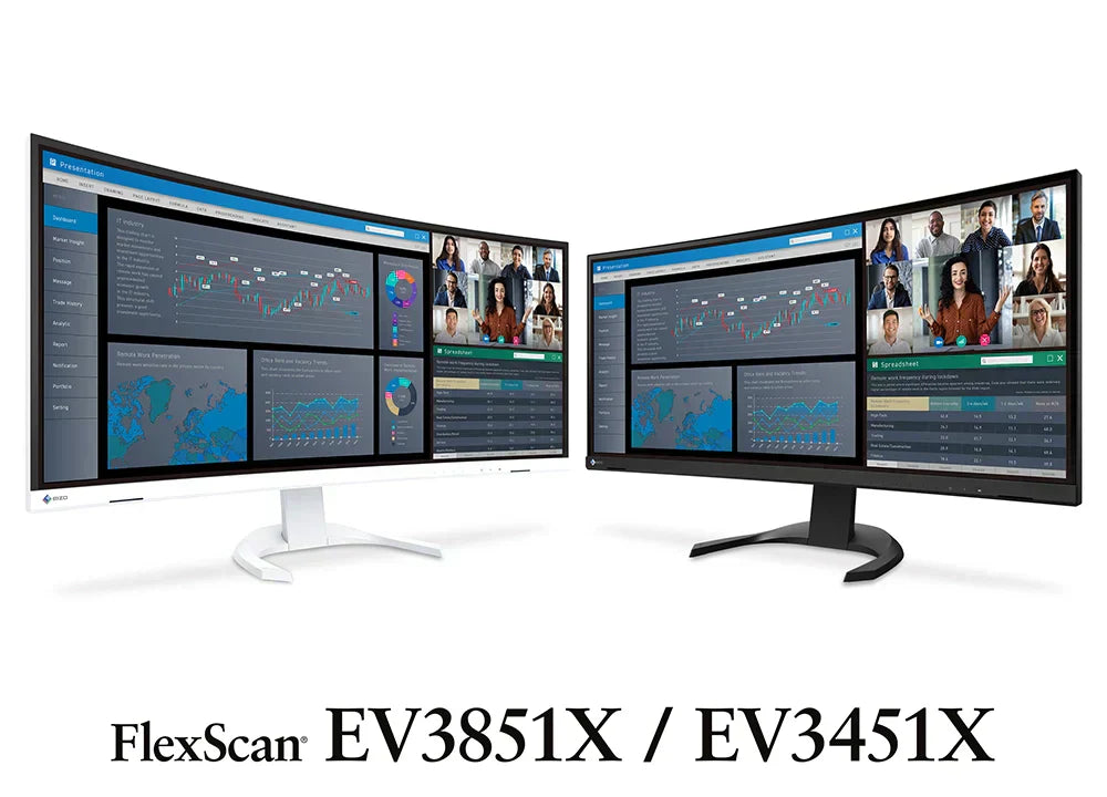 EIZO dévoile des moniteurs incurvés ultra-larges assortis de la toute première garantie de 7 ans du marché, pour accompagner l'évolution des usages professionnels et une informatique responsable