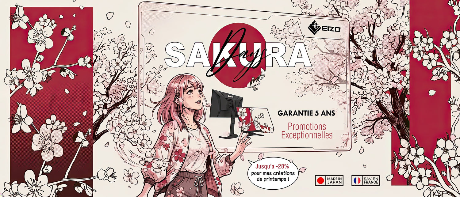 SAKURA DAYS - PROMOTIONS EXCEPTIONNELLES EIZO
