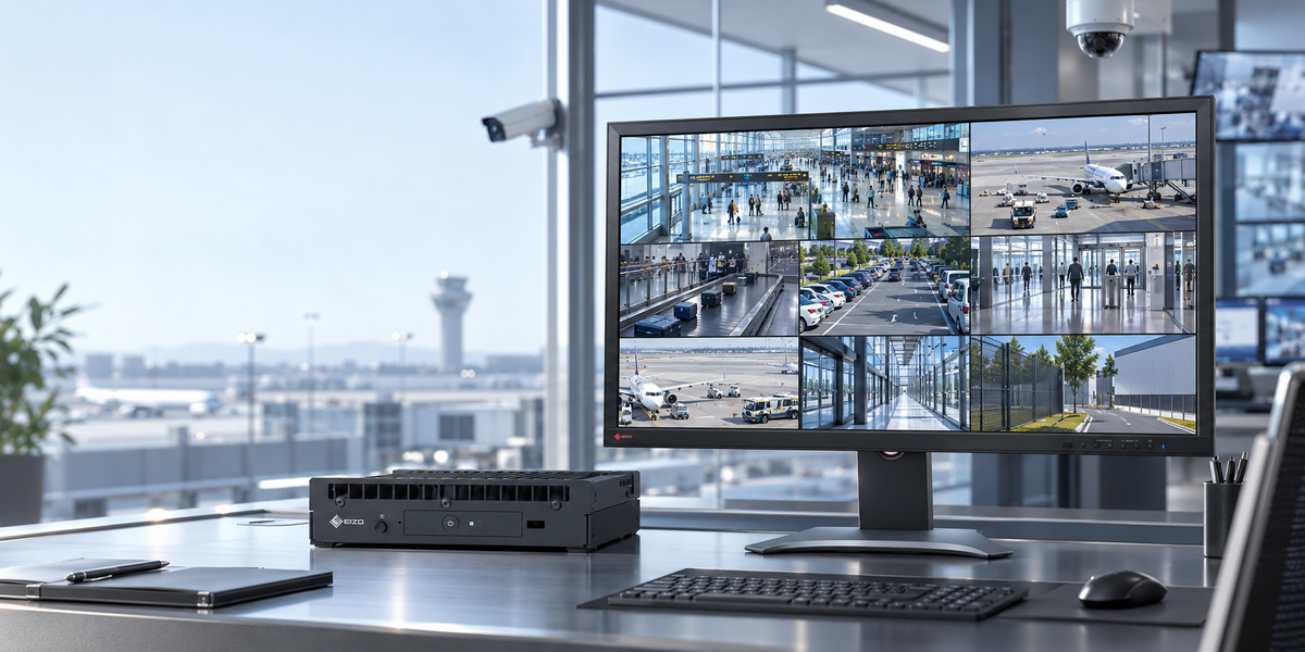 EIZO × AXIS : du flux caméra à l’écran de supervision