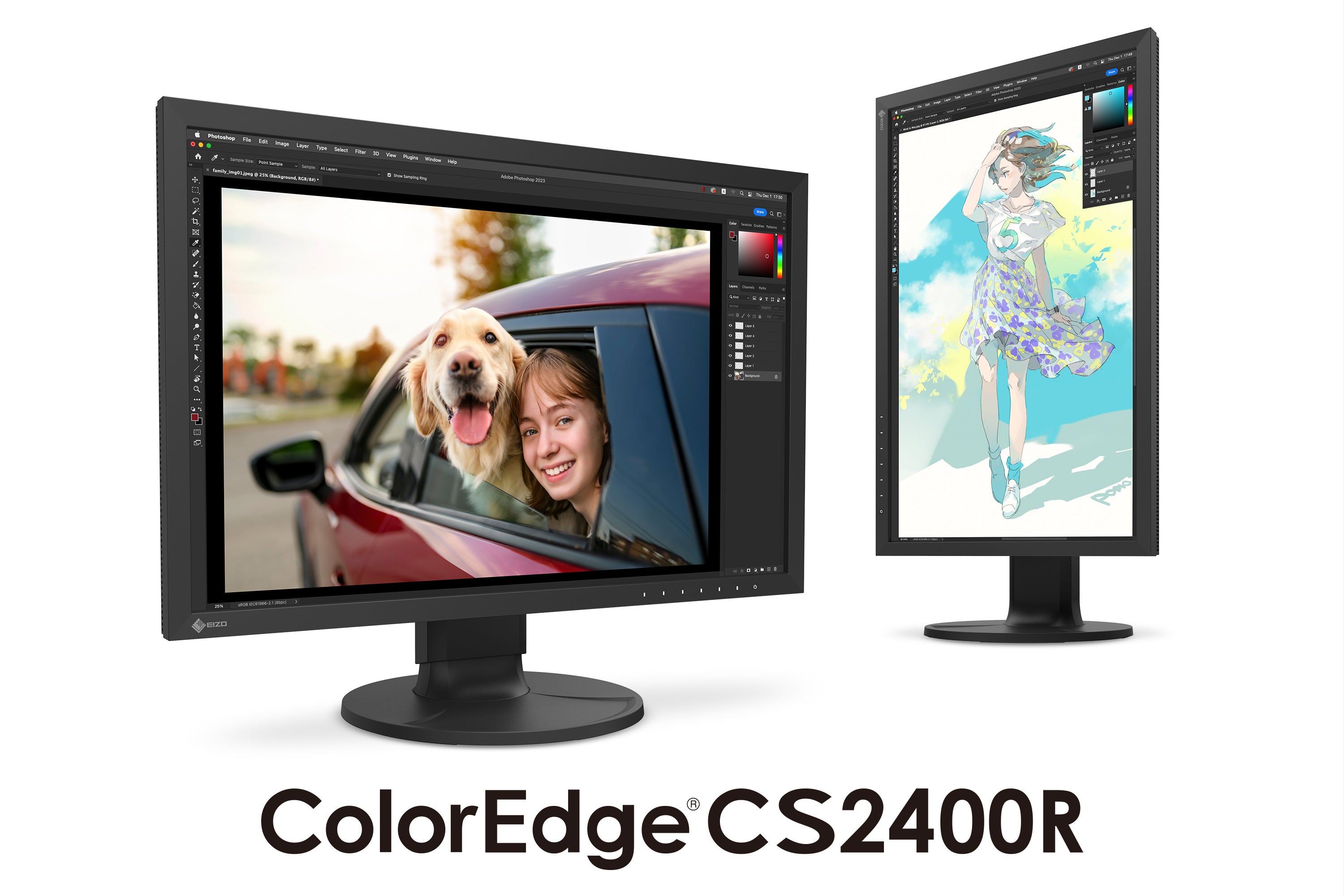 ColorEdge 24P CS2400R + Casquette CH2400