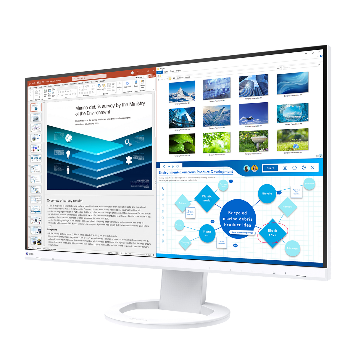 Flexscan, la gamme EIZO bureautique
