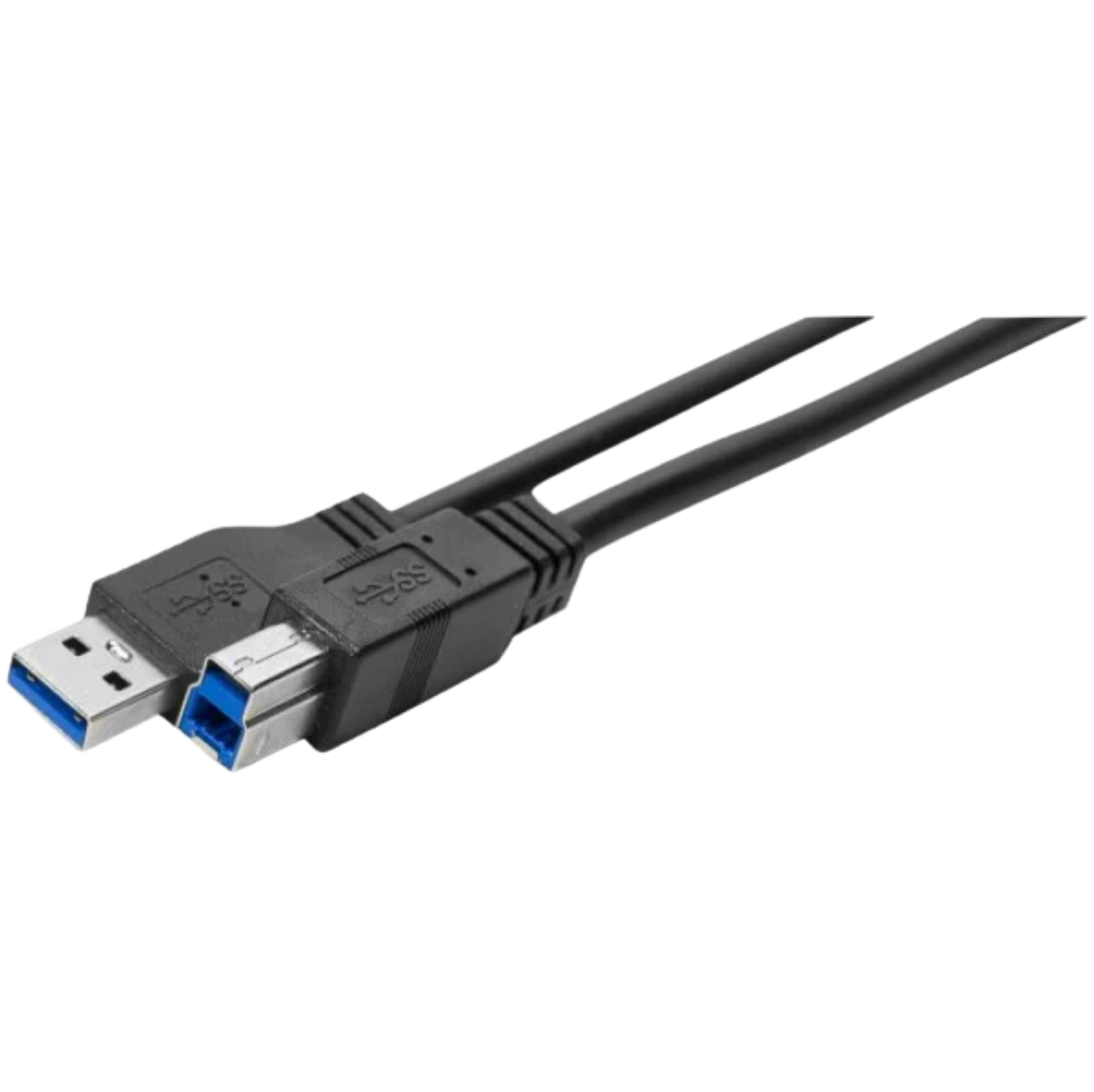 Cordon eco USB 3.0 a / b noir - 2,0 m