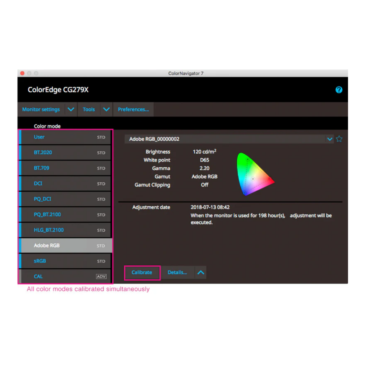 Prestation Calibration - ColorNavigator 7 - 1/2 journée